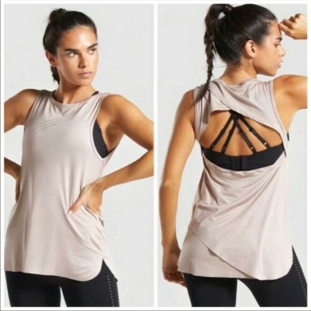 Laser cut gymshark tank